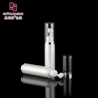 kupować Pearl White Acrylic Cosmetic Roller Bottle 10 ml 15 ml do opakowania serum do oczu produkcja online