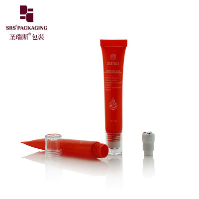 kupować Gorący czerwony wstrzyknięcie PE 3 stalowy rurka rolkowa do ściskania D19mm 20ml Serum do oczu produkcja online