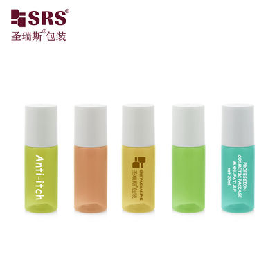 kupować 18-15 ml 20 ml Amber PET kosmetyczna butelka z białą czapką produkcja online