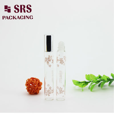 kupować SRS 10 ml przezroczystej kolorowej rolki z szkła do perfum na butelce ze szklaną kulą produkcja online