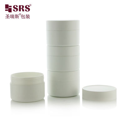 kupować SRSZ-200g Plastic Cosmetic Double Wall Jar Stackable For Powder produkcja online