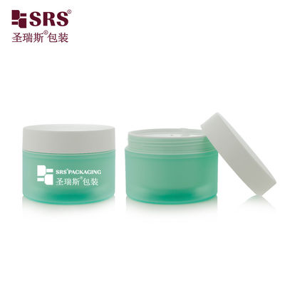 kupować SRSJK-200g Mint Green Custom Matt PP Plastic Cream Jar Do pielęgnacji włosów produkcja online