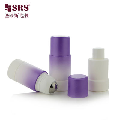 kupować RPPE ((P) - 50 ml 75 ml Gradient purple Refillable Roll On Bottle Cylinder Packaging Primary Packaging For containing disinfectant Deodorant Gel produkcja online