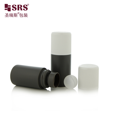 kupować RPPC1-60ml Gray Disinfectant Bottle PP Roll On Bottle 50ml-90ml With Cylindrical Round Structure produkcja online