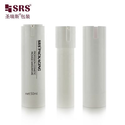 kupować 15ml 30ml 50ml AS+PP Refillable Airless Pump Bottle for Cosmetic Serum produkcja online