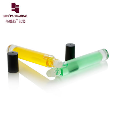 kupować GB1-10ml Pustka butelka szklana czarna plastikowa czapka do perfum olejów eterycznych produkcja online
