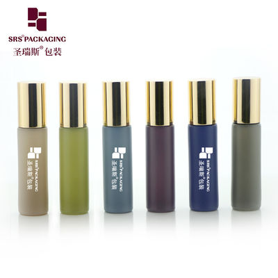 10 ml Szkło ścienne Roll On Bottle BLPM Series Serum przeciw trądziku dla oczu Serum do pielęgnacji skóry Esencja rolka z logo na zamówienie