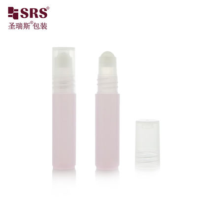 RPPH-5ML Pastel Pink Injection Przejrzyste butelki rolkowe o szklanych koralikach do opakowań kosmetycznych do pielęgnacji oczu