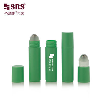 RPPF-20ML Pustka butelka z rolkami metalowymi PP PCR Morskie zielone kolorowe dla dezodorantów