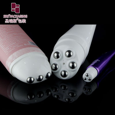 Różowa etykietowana plastikowa 3 kulkowa walcowana rurka do aplikacji D50mm z systemem ON / OFF