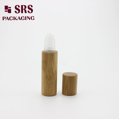 SRS 10 ml prawdziwy bambusowy plastikowy rolka na butelce z plastikową kulą