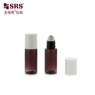 PET18-15ML 20ML Przezroczysta fioletowa butelka PET z tworzyw sztucznych do sera po goleniu