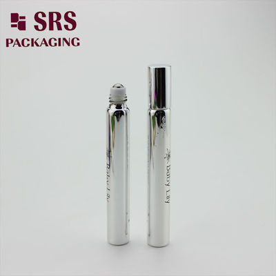 SRS pusty 15 ml srebrny wiersz szklany na butelce z srebrną aluminiową pokrywą