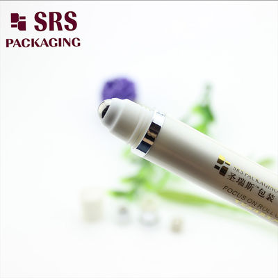 Bez wycieku Kosmetyczny Luxury White Vibrating 10ml Roll na butelce Dla kremu do oczu