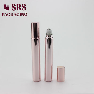 SRS kosmetyczny pusty 10 ml rożnego złota rolka szklana na butelce do perfum