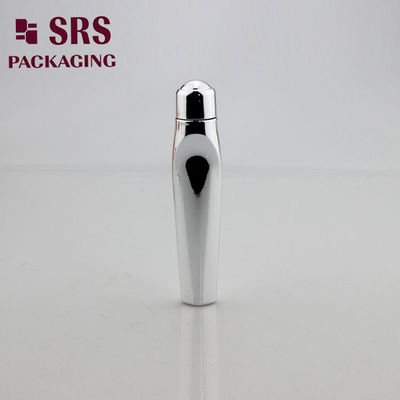 Opakowanie SRS pusty plastik srebrny 15 ml PETG rolka na butelce