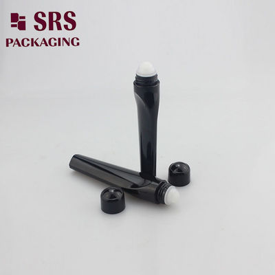 SRS opakowanie pusty plastikowy butelka PETG z butelką rolkową koloru czarnego 15 ml