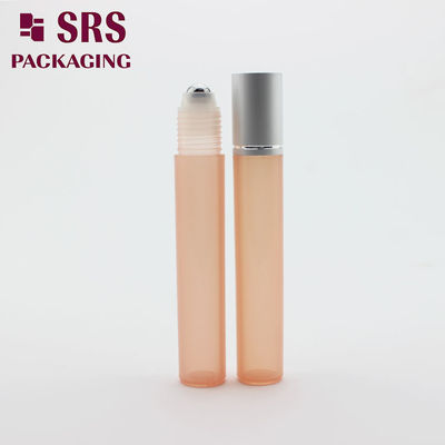 SRS pusty kosmetyczny plastikowy butelko 15 ml z stalową kulą rolkową