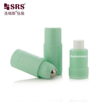 Powtórnie wypełniający się PP PCR Roll On Flask 50 ml 75 ml do dezodorantów kosmetycznych