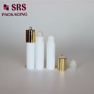 SRS pusty kosmetyczny 5 ml plastikowy rolnik z perfumami na butelce z złotą czapką