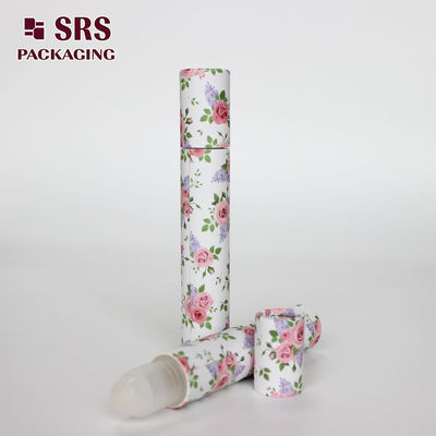 SRS pusty kosmetyczny 15 ml plastikowy zwój na butelce z opakowaniem papierowym