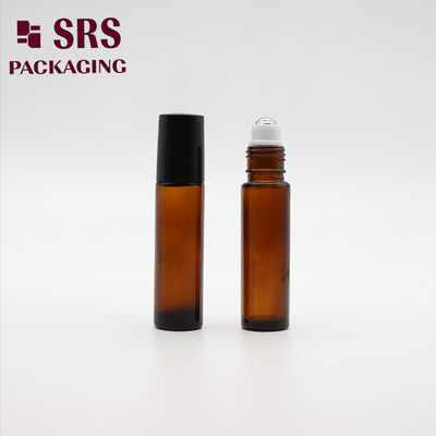 SRS Szkło Puste Rolowanie na Butelki Perfum Kolor Bursztynowy 10 ml