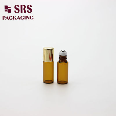 SRS hurtowy pusty 3 ml mini- bursztynowy rolnik z perfumami na butelce