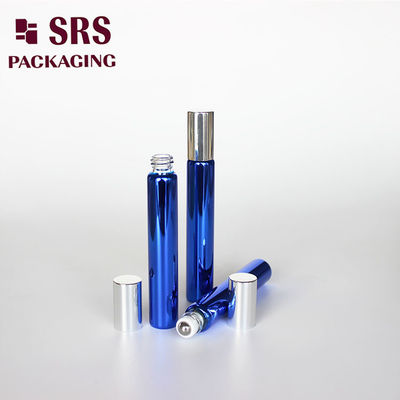 SRS kosmetyczny pusty 10 ml błękitny rolnik szklany na butelce z surowicą