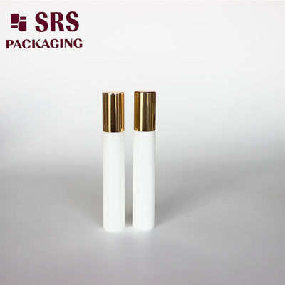 SRS kosmetyczne pusty mini 8 ml biały kolor szklane butelki rolkowe
