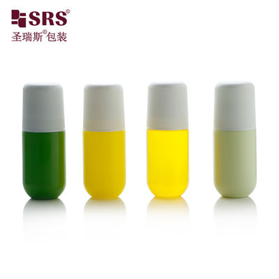 RPPA-50ml Glossy Cap Plastic Roll On Bottle Na płynny środek dezynfekujący