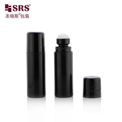 RPPD Czarny dezodorant Aroma PP Roll On Flask 90ml Z śrubokrętką