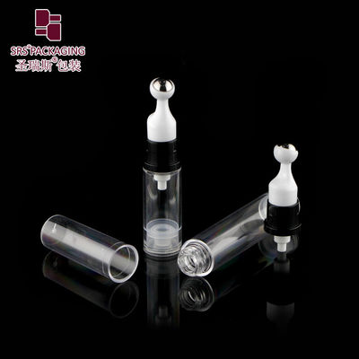 A0031-5ml 10ml 12ml 15ml butelka kremu do oczu z rolkami bez powietrza pompa butelka rolkowa puste opakowanie dostawca