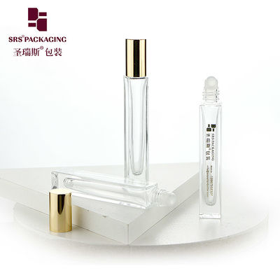 GB2-10ml Pustka butelka z perfumami ze złotą aluminiową czapką